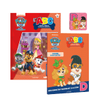 Le N°4 : Le livre + Le cahier d’activités + Le magnet de la lettre D OFFERT